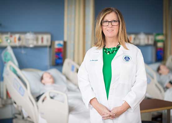 photo shows FGCU nursing professor