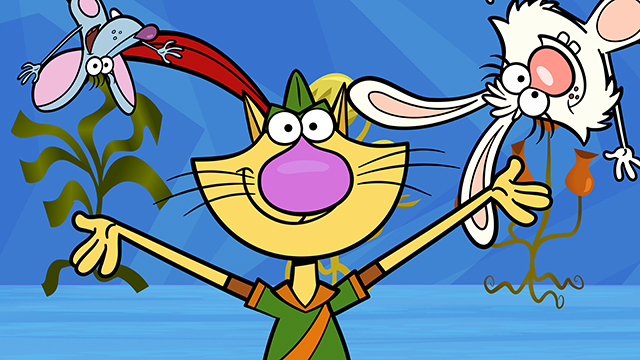 photo shows cartoon character