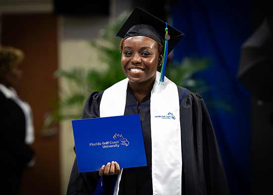 FGCU graduate Dominique Fatal