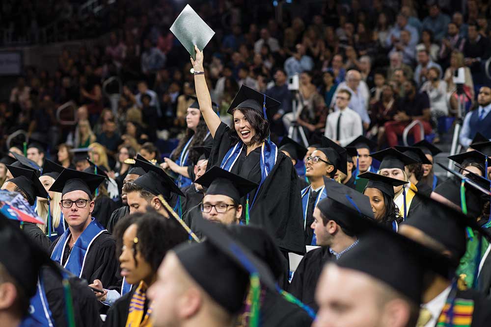 FGCU students at commencement